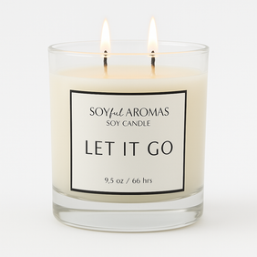 LET IT GO CANDLE